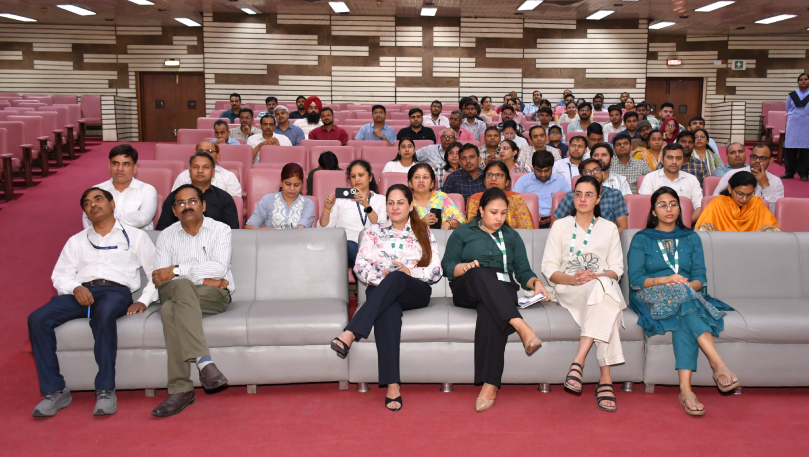 Audience attending CSIR wellness session.