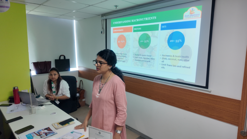 Interactive session at children's wellness workshop.